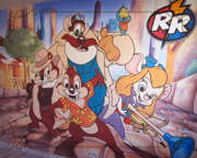 Роспись стен в детской detskaya